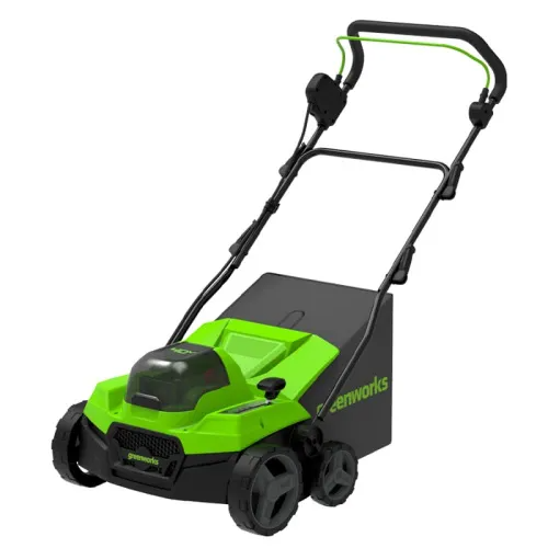 Аэратор-скарификатор 38 см аккумуляторный Greenworks 40V GD40SC38II 2517607, бесщеточный, без АКБ и ЗУ